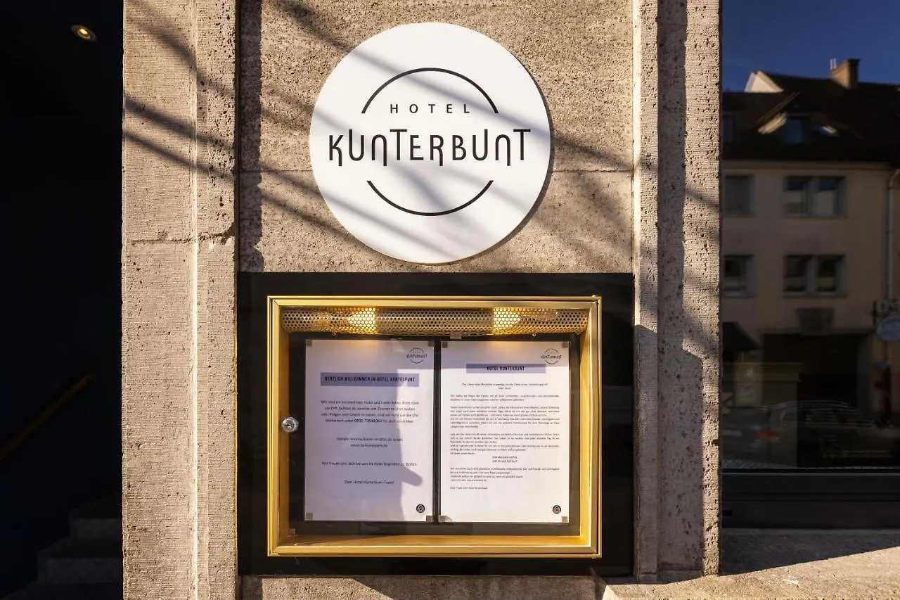 Hotel Kunterbunt In Wuerzburger Innenstadt